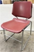 NO SHIPPING: 2pc stacking chairs