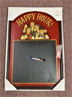 Happy Hour blackboard