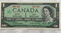 Canada 1967 - 1 dollar bill uncirculated-