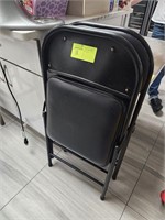 CUSHIONED FOLDING CHAIRS