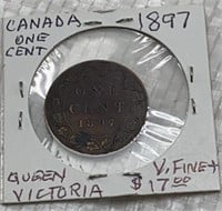 Canada 1897 - 1 cent coin