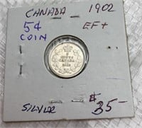 Canada 1902 - 5 cents coin
