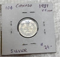Canada 1931- 10 cents silver coin