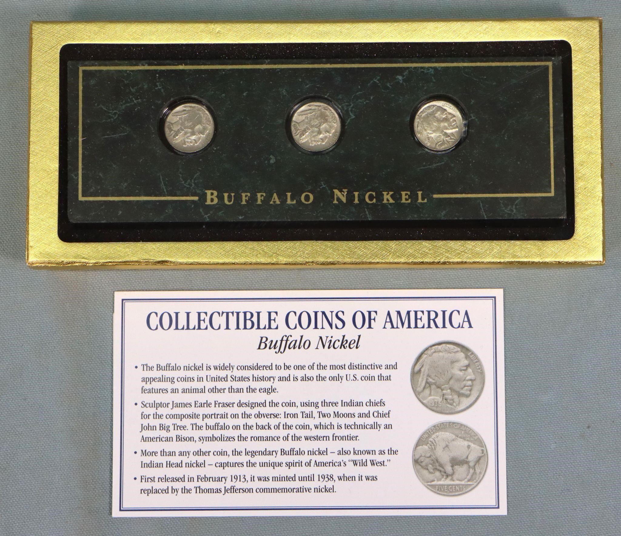 Buffalo Nickels Display Box