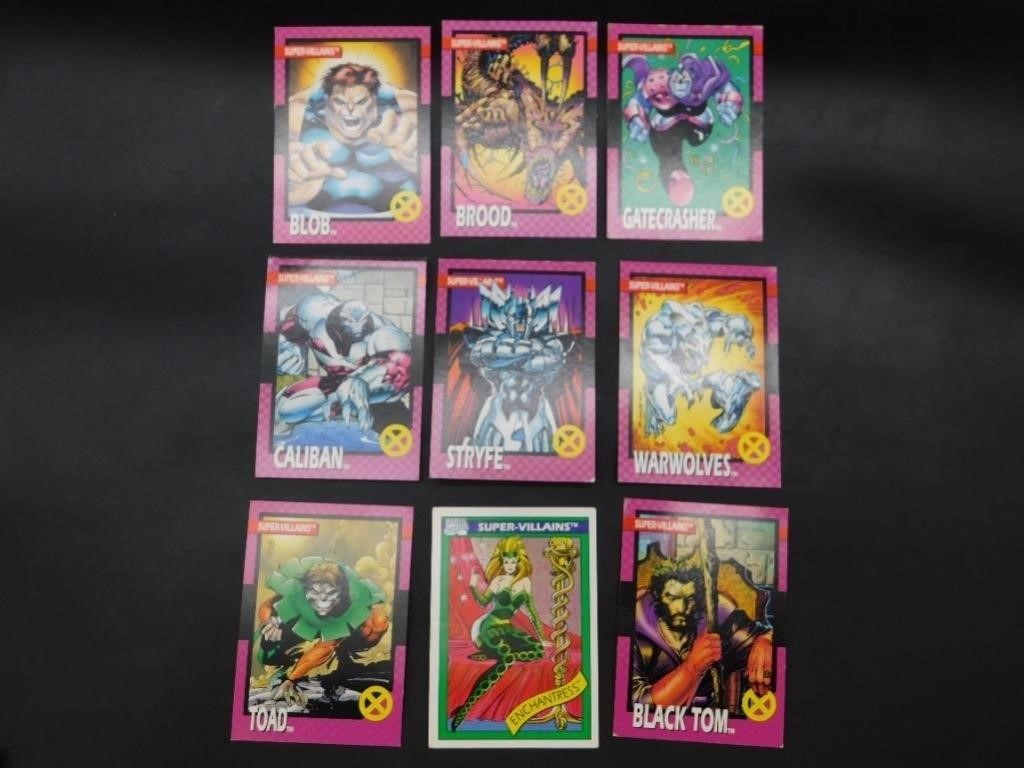 MARVEL COMICS MIXED TRADING CARDS RETRO CARDS