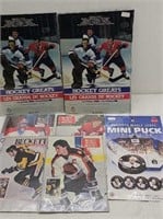 Hockey greats sealed calendars  and magazine