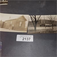 2 Vintage Postcards - Seward, NE & Malcolm, NE