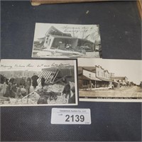 3 Vintage Postcards - Eagle, NE & Omaha, NE