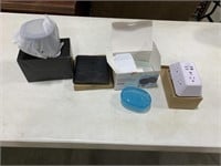 4 portable soap boxes, external cd/dvd drive,