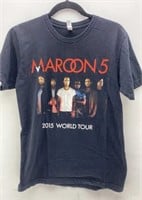 2015 World Tour Maroon 5 concert shirt size Medium