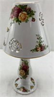 Royal Albert Old Country roses Lamp 10,5x5,5 in