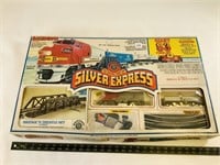 83pcs set Silver Express Train Set