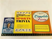 3pcs Trivia and Jeopardy books