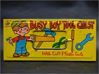 BUSY BOY TOOL CHEST TOY VINTAGE ANTIQUE