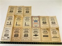 15 vintage farmers almanacs