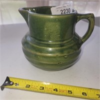 Vintage Early McCoy 1930’s Green Pottery