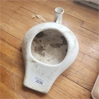 Vintage Pottery / Ceramic Bed / Chamber Pan