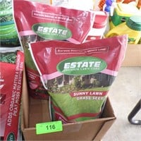 2 NEW BAGS ESTATE GRASS SEED