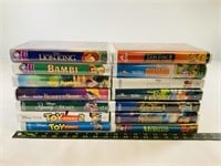 14pcs Disney VHS Tapes