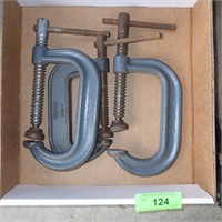 3 WILTON C-CLAMPS