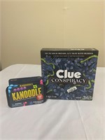 BRAND NEW/OPEN BOX Clue Conspiracy & Kanoodle