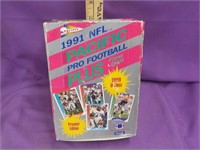 1991 NFL Pacific football wax packs
