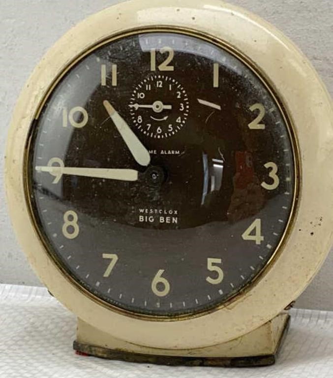 Antique Westclox Big Ben alarm clock