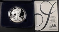 2008-W PROOF AMERICAN SILVER EAGLE OGP