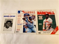 3pcs baseball books