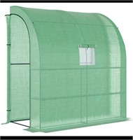 7' x 3' x 7' Lean to Greenhouse