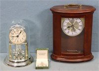 (2) Modern Clocks, One Betina Pocket Watch