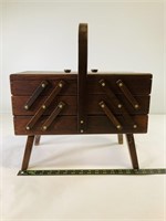 Vintage Stand Sewing box