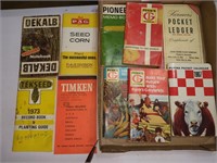 Vintage Seed advertising notebooks -Pioneer,