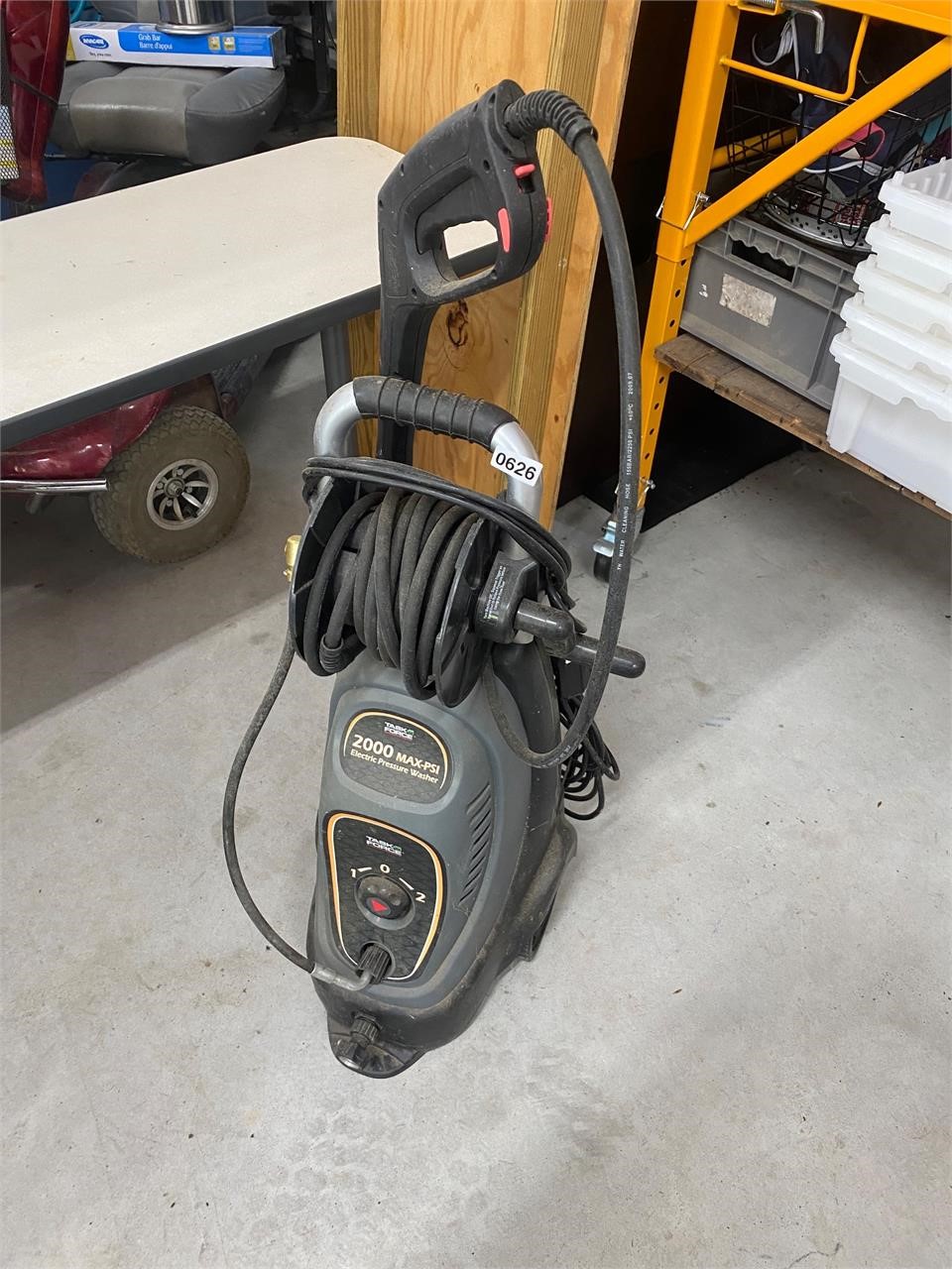 Task Force 2000 PSI electric pressure washer