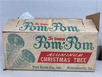 Pom -Pom alum. 4' Christmas tree w/43 branches-