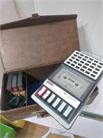 CRAIG Cassette player/ recorder w/ carry  case,