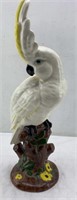 1977 porcelain cockatoo 16,5in