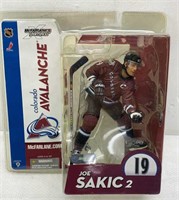 Mcfarlane NHL Joe Sakic figure Colorado Avalanche