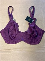 ($39) Wacoal-america, women’s wired bra, size: 38D
