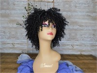 WIG with MANNEQUIN HEAD DISPLAY SENSUAL 367