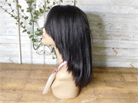 WIG with MANNEQUIN HEAD VISSO 100% HUMAN HAIR REMI