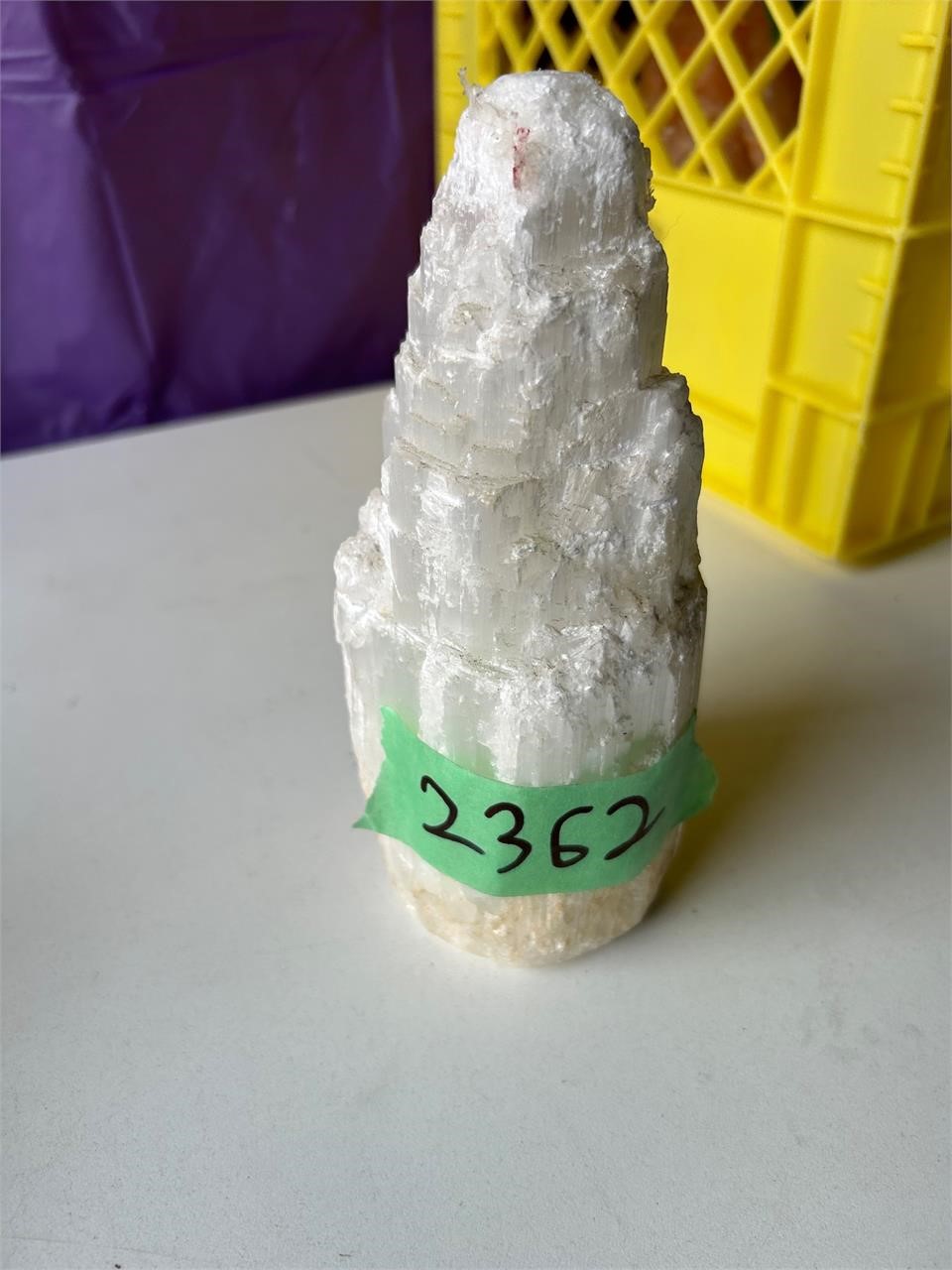 #2362 Large quartz crystal.