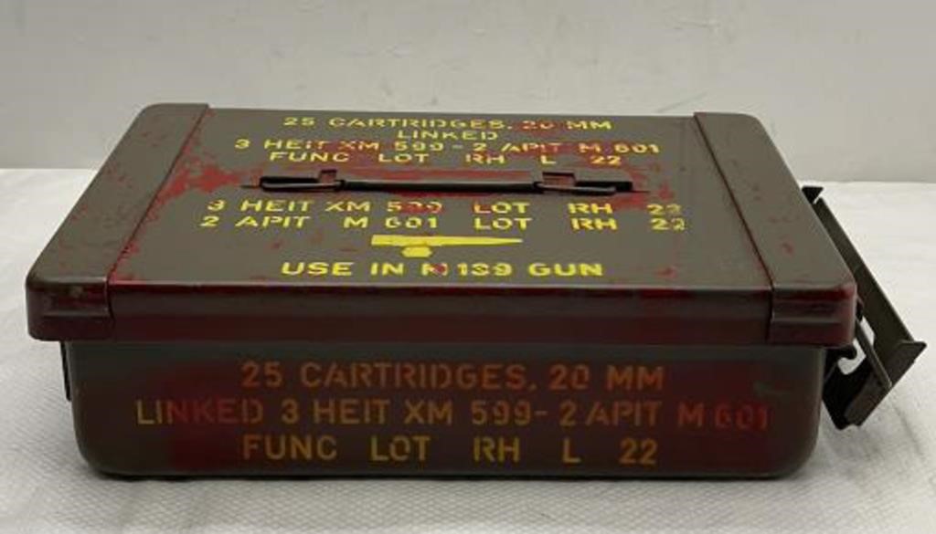 13x4x9.5in - military metal box