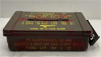 13x4x9.5in - military metal box