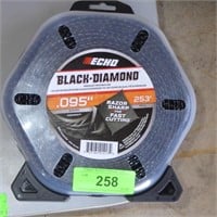 ECHO BLACK DIAMOND TRIMMER LINE- APPEARS NEW