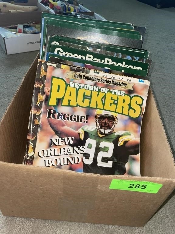 GREEN BAY PACKERS YEARBOOKS ('80'S, '90'S)>