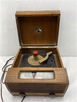 Vintage RCA Victor Victrola Table Top Record