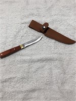 6.5" Knife With Belt Holster