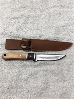 7.5"  Knife With Belt Holster