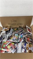 1200 mixed sport cards